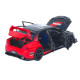 Машинка метал Mitsubishi Lancer Evolution IX чорна 1:32 світло звук відч двері капот багаж (TK-76054)