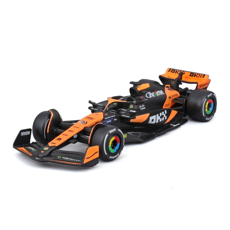 Машинка металева McLaren F1 MCL38 (2024) Bburago 1:43, болід MCL38 13*5*3 см (18-38214)