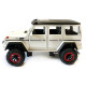 Машинка металева дитяча Mercedes G500 мерседес, біла, Автоексперт, 1:24, світло, інерція, відкриваються двері, багажник, капот, 20*10*11см (GT - 09002)