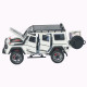 Машинка метал Brabus 800 Adventure XLP АвтоЕксперт біла 1:24 звук світло відкриваються двері капот багажник (2814-25)