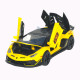 Машинка метал Lamborghini Aventador SVJ АвтоЕксперт жовта 1:32 звук світло 15,5*7*3,8 см (LF-66519)