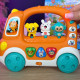 Автобус-каталка WToys укр мова віршики 6 казок звуки світло мелодії рухомі елементи пісні 20*6,5*16см (19479)