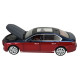 Машина металл BMW I7 БМВ красно-черная 1:24 свет звук 22*6,5*8см (68288A(R)