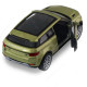 Машинка метал Land Rover  Evoque Ленд ровер 1:43 зелений відкр двері 5*11*4см (250388W)