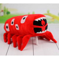 Мягкая игрушка  "Поезд пожиратель Сиреноголовый" «Kinder Toys», красный, 25*11*11 см (00516-2)