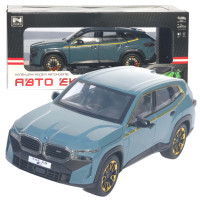 Металлическая модель BMW XM АвтоЭксперт синяя 1:24 звук свет инерция 21*8,5*7 см (G6330-16)