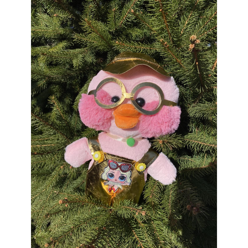 М'яка іграшка Каченя Lalafanfan duck Фаня в асортименті Лалафанфан 27*18*12 см (00246)