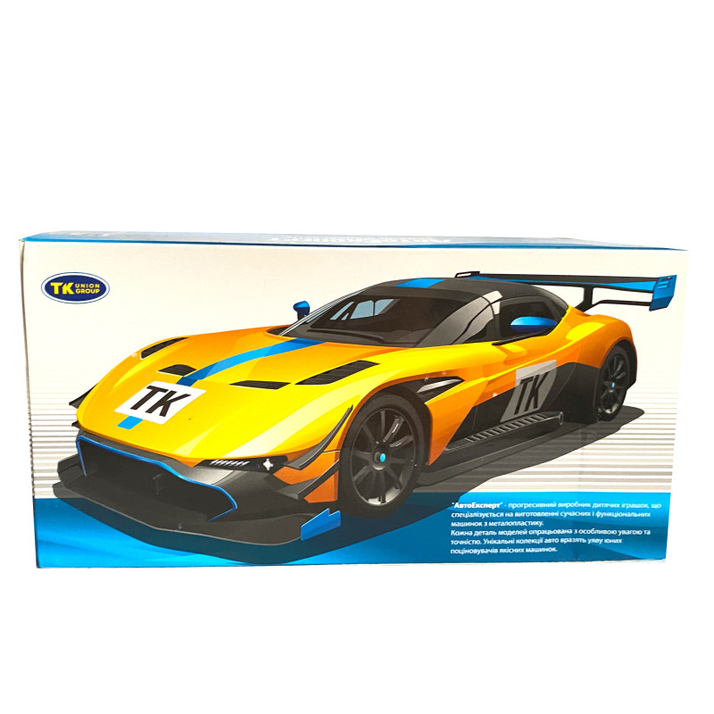 Іграшкова машинка металева Ferrari, Феррарі синя, звук, світло, інерція, откр двері, капот, Автоексперт, 1:32,14,5*7*4см (ТК-19002)