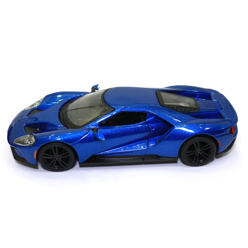 Машинка металева Ford Gt 2017 "Bburago" Форд ГТ синій 12*3*6 см (18-43043)