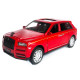 Машинка металева Rolls-Royce Cullinan ролс ройс червоний звук світло інерція відкр люк двері капот багажник 1:32,15*6,5*5,5см (AP-1751)