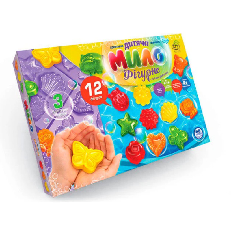 Набір для творчості Danko Toys Дитяче Фігурне мило (DFM-02-02U)