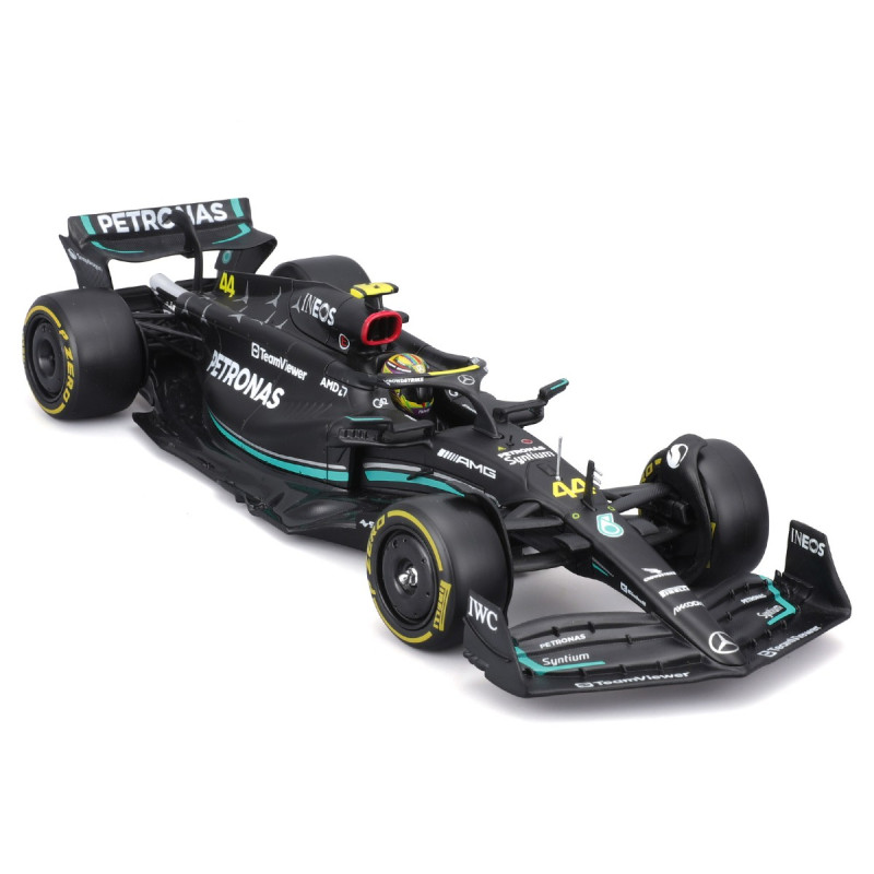 Авто-конструктор - Mercedes-AMG F1 W14 E Performance (2023) Bburago 1:24, 24*8*5 см (18-28510)