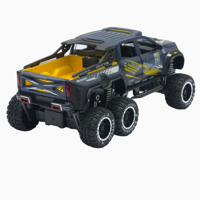 Машинка метал Mercedes-Benz X-Class 6x6 АвтоЕксперт синя 1:32 звук світло інерція 20,5*10*8,5 см (ТК-9172)