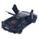 Машинка метал Lamborghini Aventador SVJ АвтоЕксперт чорна 1:32 звук світло 14*6*3,5 см (LF-46301)