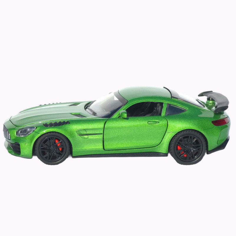 Машинка метал Mercedes-Benz AMG GT R АвтоЕксперт зелена 1:32 звук світло інерція (LF-99081)