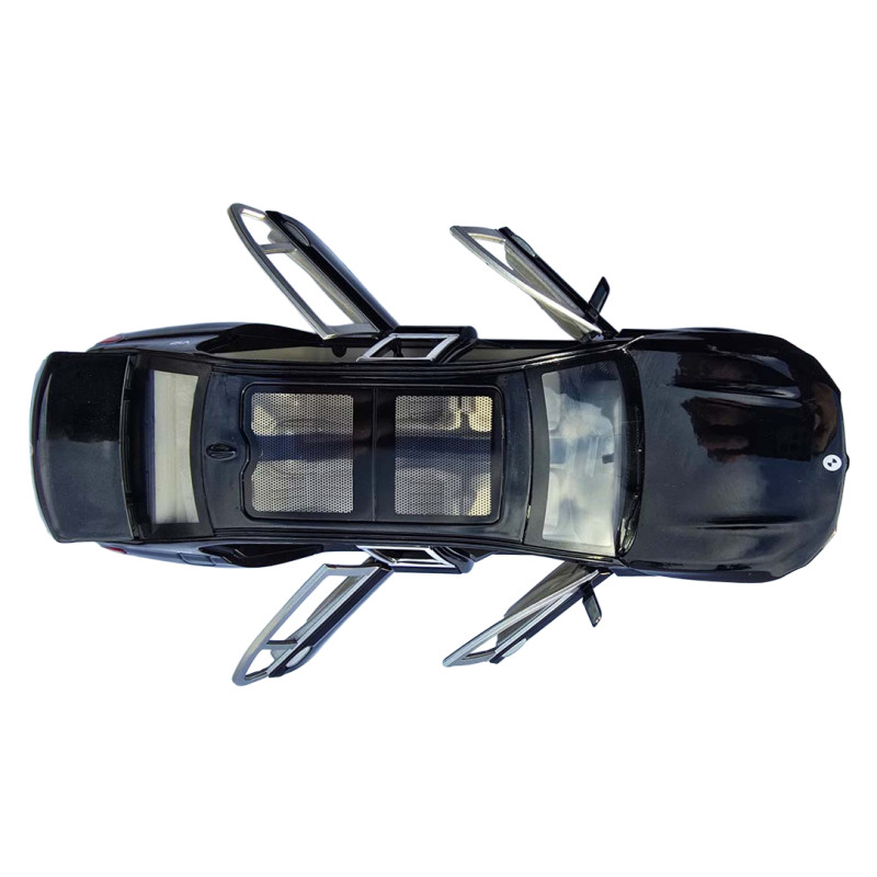 Машинка метал BMW 7 G11 БМВ лімузин чорний 1:24 звук світло 20*5,5*6см (RS-61337)