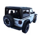 Машинка метал Jeep Wrangler Rubicon джип вранглер білий 1:24 світло звук 21,5*8*9см (GT - 94911)
