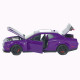 Машинка метал Dodge Challenger SRT Hellcat АвтоЕксперт фіолетова 1:32 звук світло 15,7*7*5 см (LF-30608)