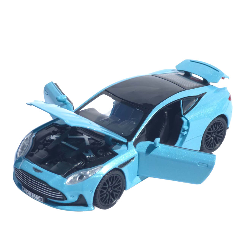 Машинка метал Aston Martin DB11 АвтоЕксперт блакитна 1:32 світло звук 15*6*4 см (L-6983-05)