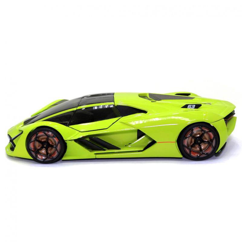 Машинка металева Lamborghini Terzo Millennio "Bburago" Ламборгіні зеленый 9*19*4 см (18-21094)