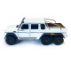 Іграшкова машинка металева WELLY 1:24 MERCEDES-BENZ G63 AMG 6X6, біла, 23.5*8*8.5см (24061W)