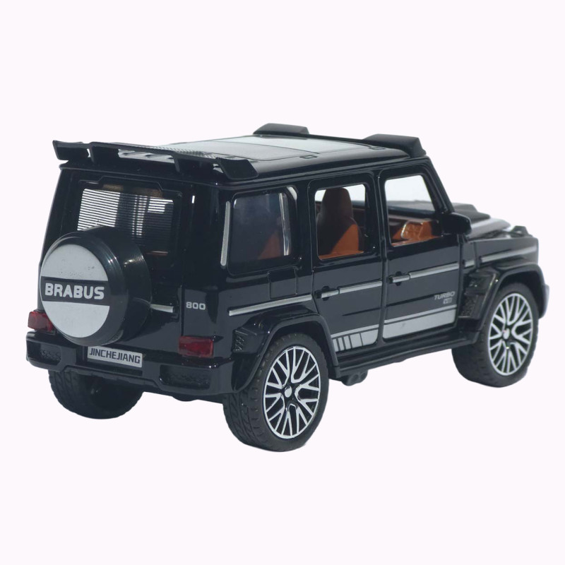 Машинка метал Mercedes-Benz G-Class (Гелендваген) АвтоЕксперт чорна 1:32 звук світло (L-0442-50)