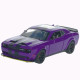 Машинка метал Dodge Challenger SRT Hellcat АвтоЕксперт фіолетова 1:32 звук світло 15,7*7*5 см (LF-30608)