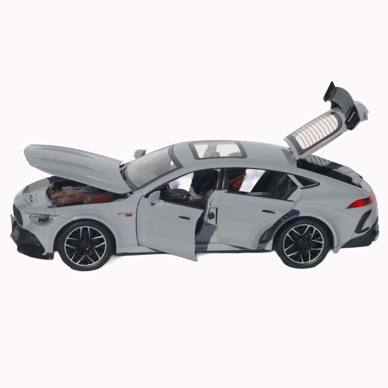 Машинка метал Brabus Rocket 900 АвтоЕксперт сіра 1:24 звук світло відкр двері капот багажник (1206-15)