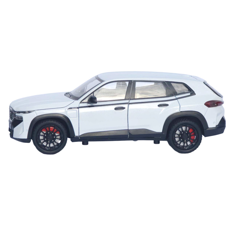 Металева модель BMW XM АвтоЕксперт біла 1:24 звук світло інерція 21*8,5*7 см (G6330-16)