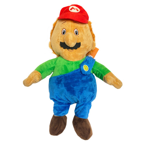 М`яка іграшка Супер Маріо, Super Mario, плюш, Копиця, Україна, 48*33*11см (00417-322)