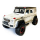 Машинка металева дитяча Mercedes G500 мерседес, біла, Автоексперт, 1:24, світло, інерція, відкриваються двері, багажник, капот, 20*10*11см (GT - 09002)