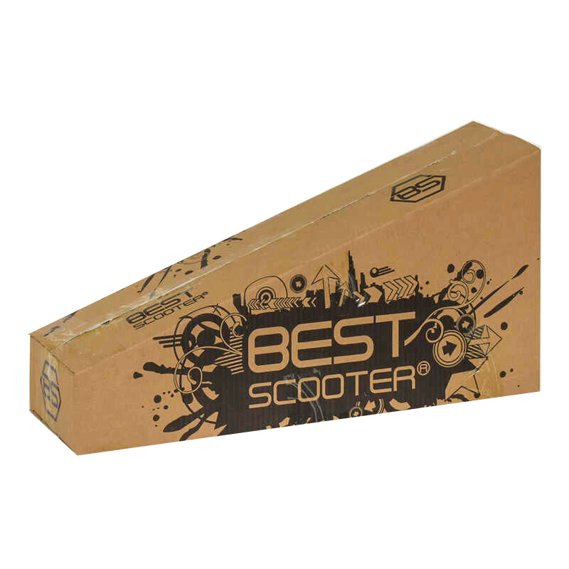 Самокат MAXI "Best Scooter" пластмасовий, 4 колеса PU, світло, трубка керма алюмінієва, d=12см, в кор. (779-2019)