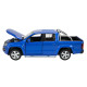 Машина металл Volkswagen Amarok Фольксваген синяя 1:30 свет звук откр двери 17*6*6 см (68365)