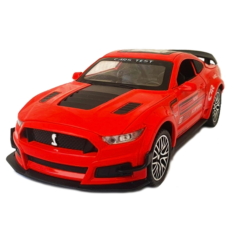 Машинка металева Ford Mustang Shelby GT500 "AutoExpert Elite" Форд Мустанг шелби GT500 червоний 16*6*5 см (GT-1712)