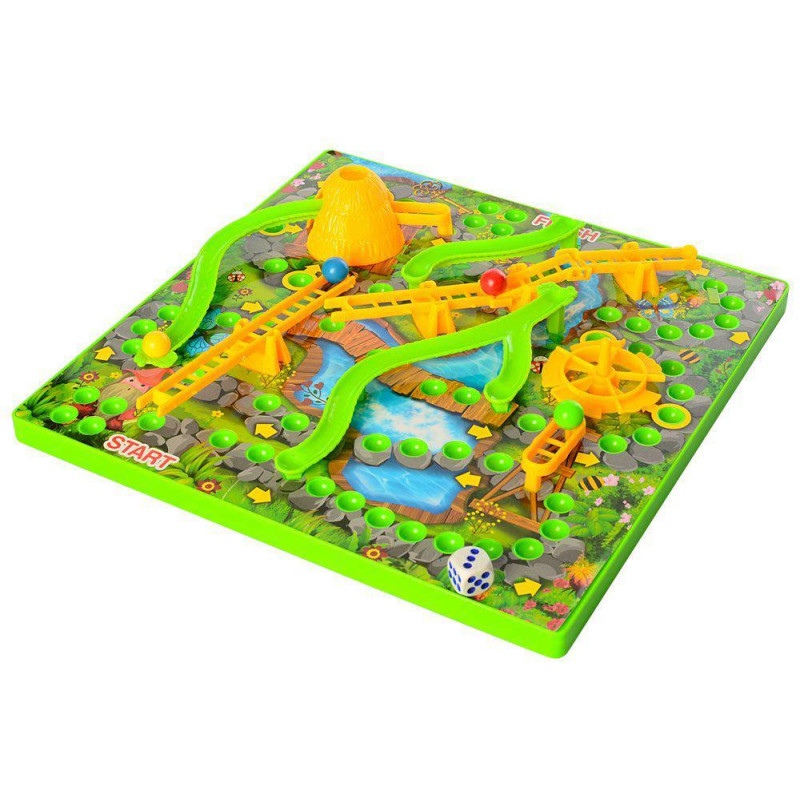 Настольная игра Fun Game Змійки та драбинки (Змейки и лесенки) (7335)