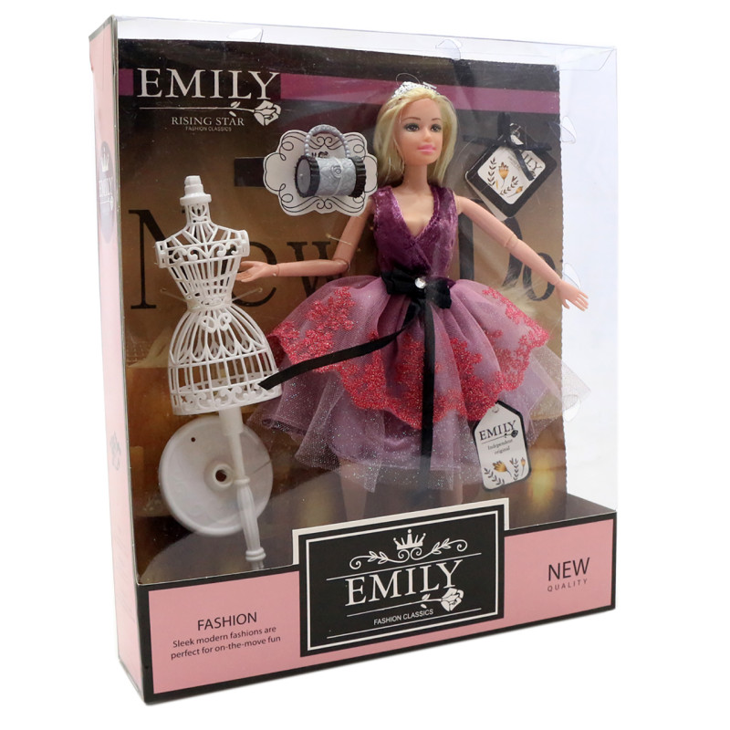 Лялька Emily «Висхідна зірка», аксесуари, 30 см, (QJ081B)