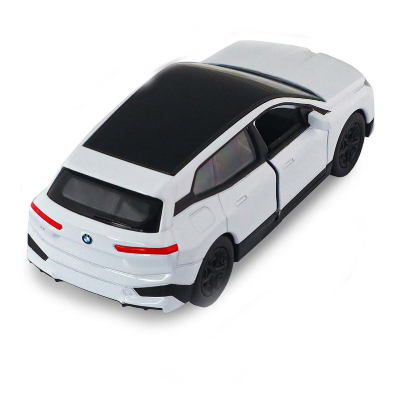 Машинка метал BMW iX БМВ 1:43 білий відкр двері інерція 6*12*4см (250380W)