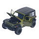 Машинка метал Jeep Wrangler Rubicon АвтоЕксперт зелена 1:32 світло звук інерція 14*6*6 см (LF-05124)