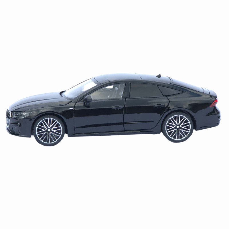 Машинка металева Audi A7 АвтоЕксперт чорна 1:24 звук світло відкр двері капот багажник (1904-17)