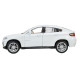 Машинка метал BMW X6 БМВ біла 1:32 світло звук відкр двері 15*6*5,5 см (68311)