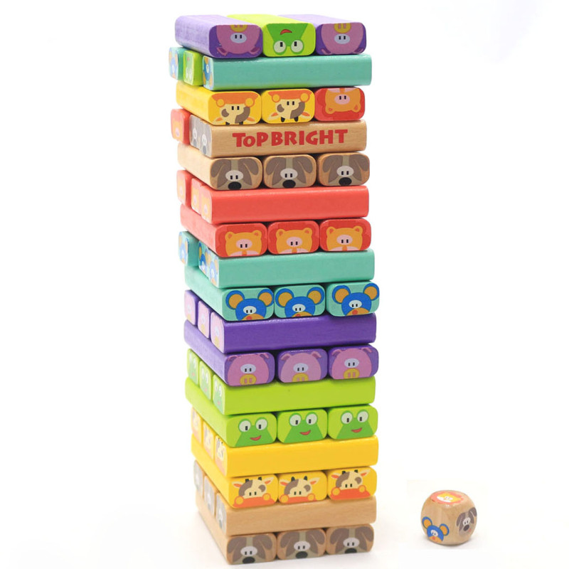 Настільна гра «Family games» вежа Vega (Vega) дитяча. Версія гри Дженга, 52 деталі (120314)