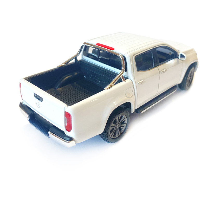 Іграшкова машинка металева WELLY 1:27 MERCEDES-BENZ X-CLASS, біла, відкр.двері, 19*6.5*6.5 см (24100W)