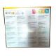 Intex надувний круг Transparent Tube Білий листки з ручками 97см 9+ (58263)