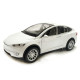 Машина металева Tesla Model 5 Тесла біла 1:22 світло звук відч двері баг капот 21*8*7см (RS-66012)