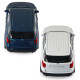 Машинка металл Ford Explorer 2023 Форд голубой металлик 1:43 открывающиеся двери 5*12*4см (250392W)