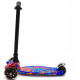 Самокат триколісний дитячий MAXI Best Scooter пластмасовий, 4 колеса PU, СВІТЛО d = 12см (779-1338)
