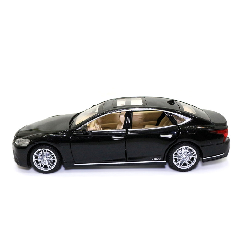 Машинка металева Lexus LS 500H "AutoExpert" Лексус ЛС 500 чорне світло звук 16*4*6 см (EL-1823/11709)