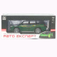 Машинка метал Toyota Land Cruiser Prado АвтоЕксперт зелена 1:24 звук світло відкр двері капот багаж (1200-57)