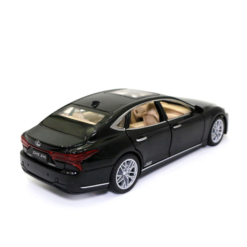 Машинка металева Lexus LS 500H "AutoExpert" Лексус ЛС 500 чорне світло звук 16*4*6 см (EL-1823/11709)