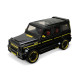 Машинка металл Mercedes-Benz G-Class Gelandewagen черная 1:24 звук свет открыв двери капот багажник (AP7717)